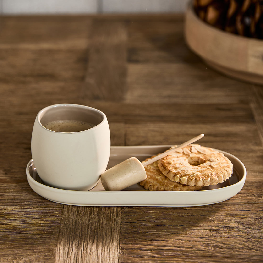 Clement Cup & Oval Saucer