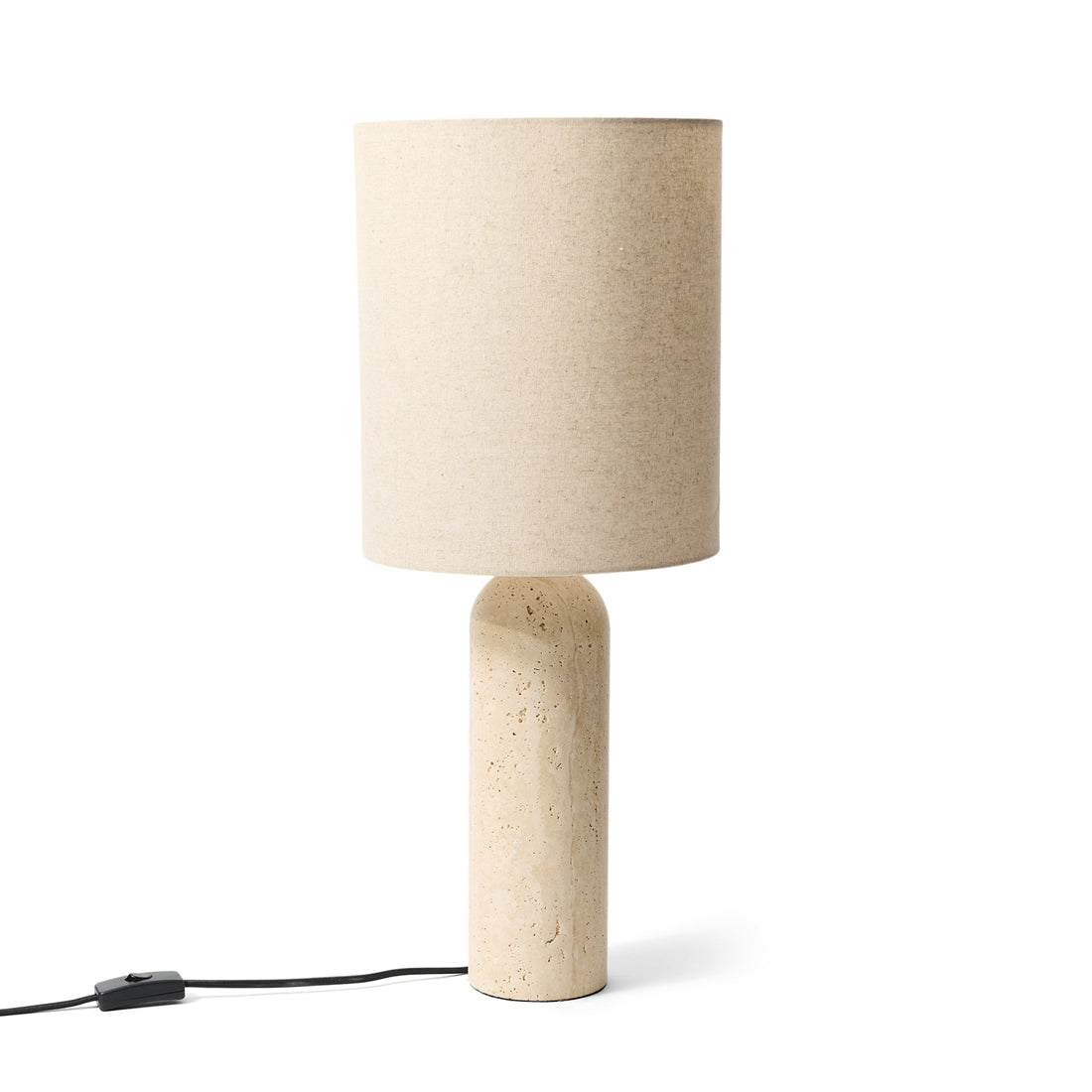 Mira Travertine Table Lamp