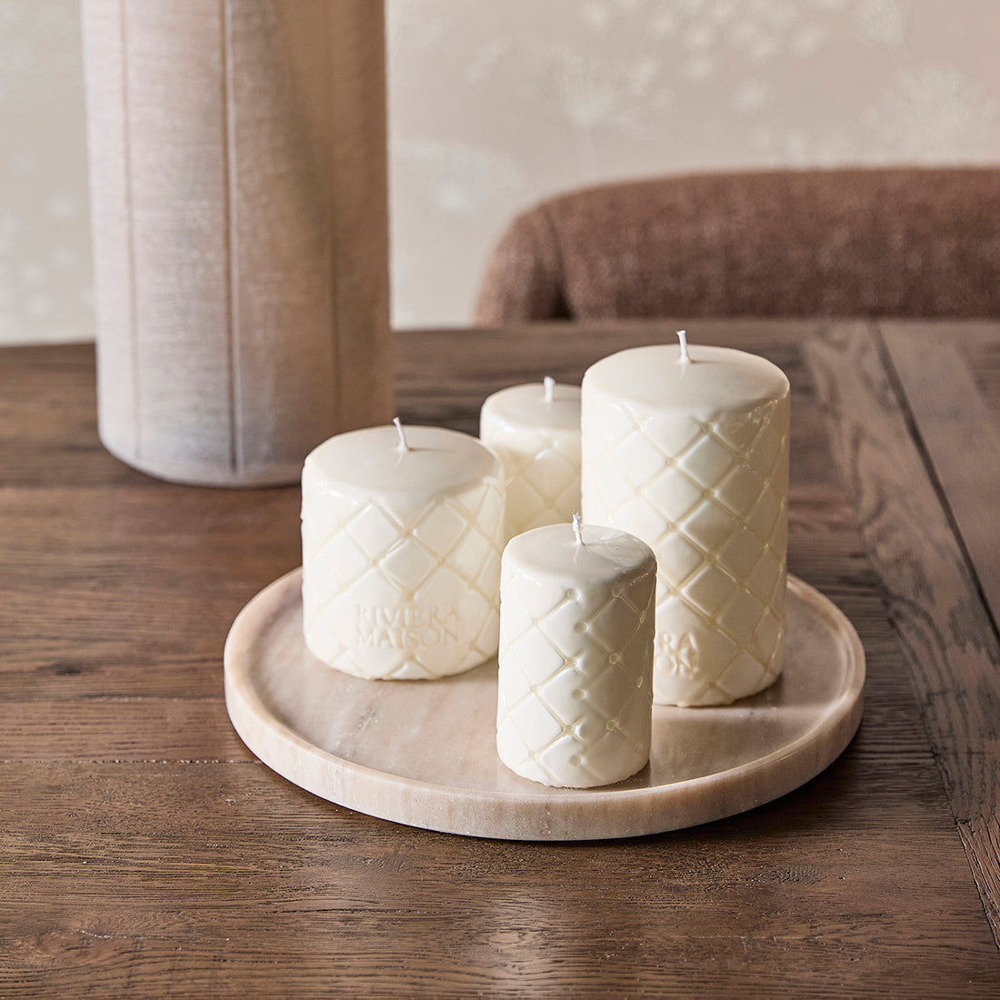 Ribani Candle Platter Dia 30