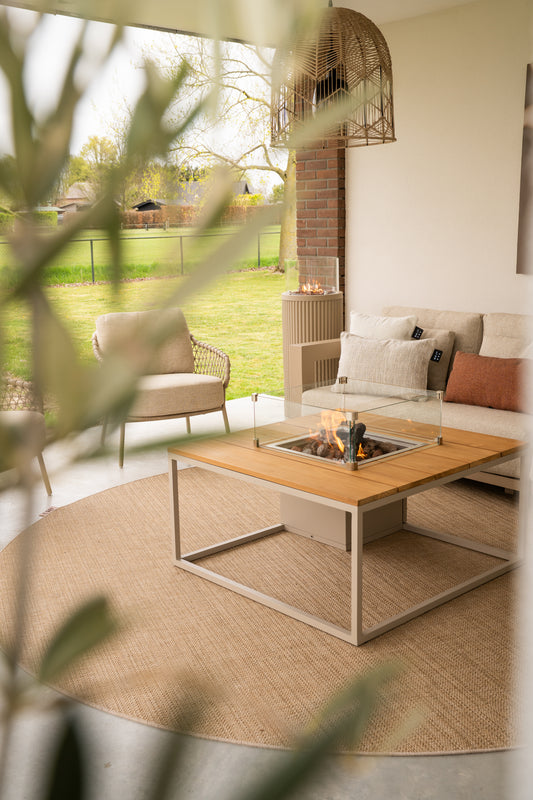 Cosiloft 100 sandy beige / teak