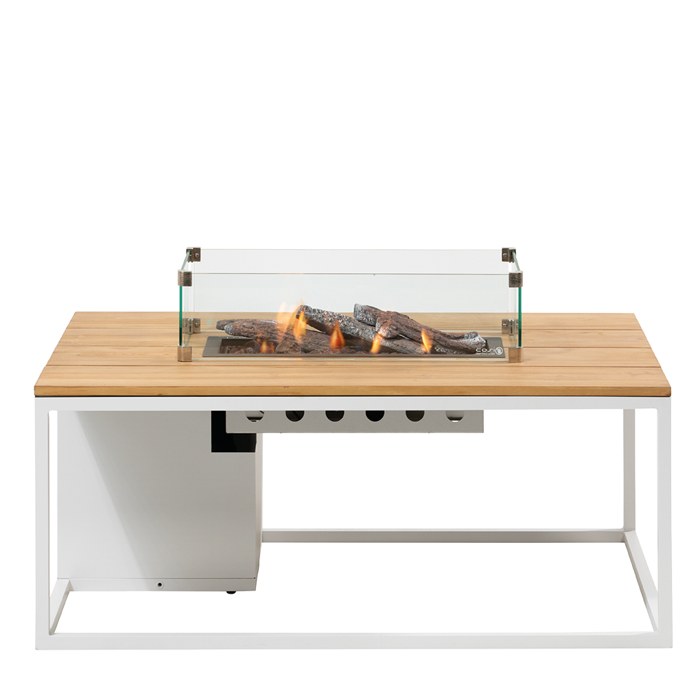 Cosiloft 120 white / teak
