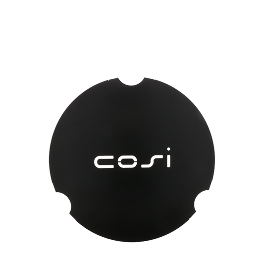 Cosi table plate glass set round L