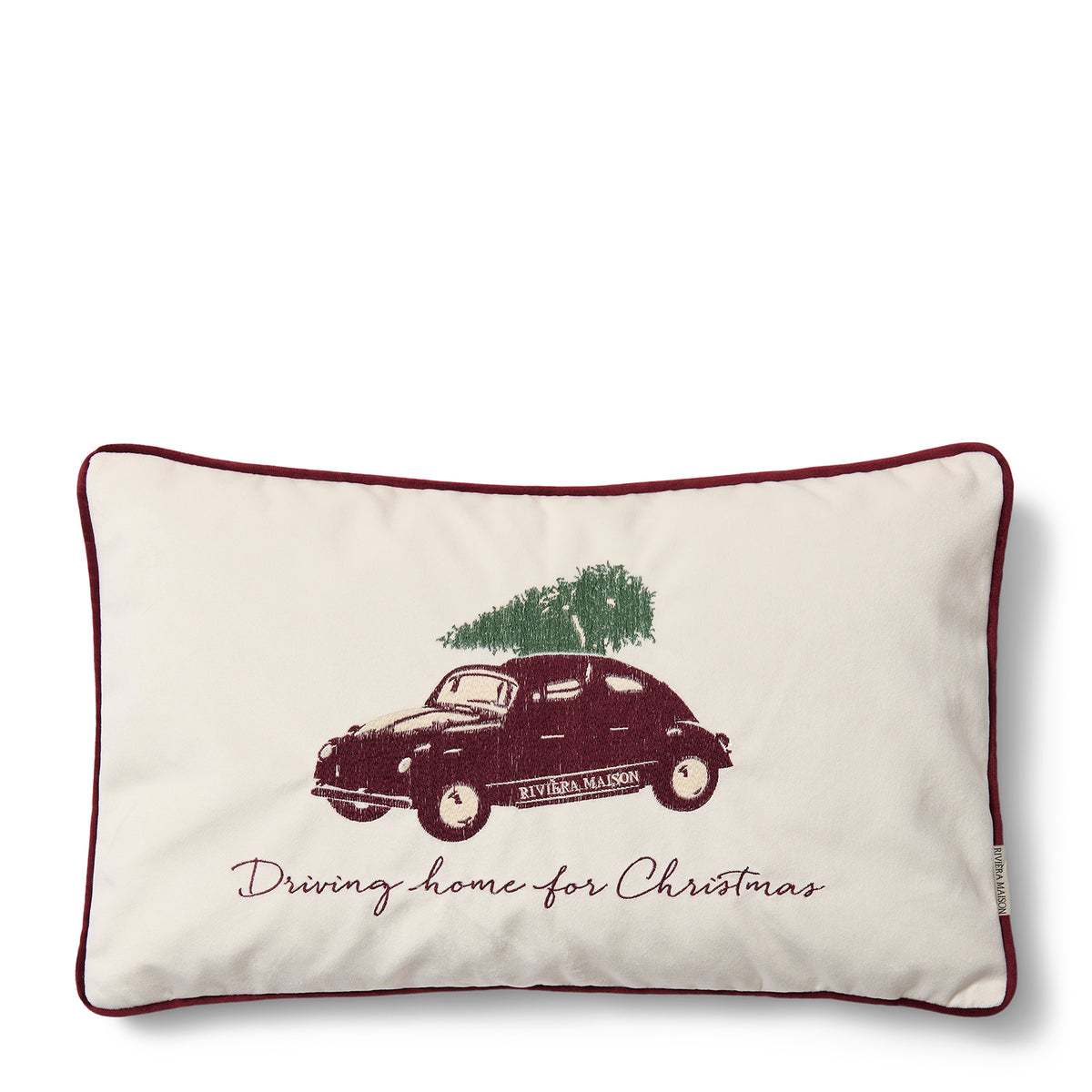 Driving Home For Christmas Pillow 50x30