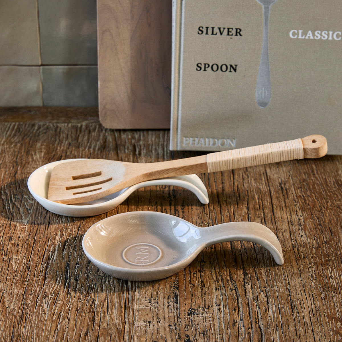 Portofino Spoon Holder flax