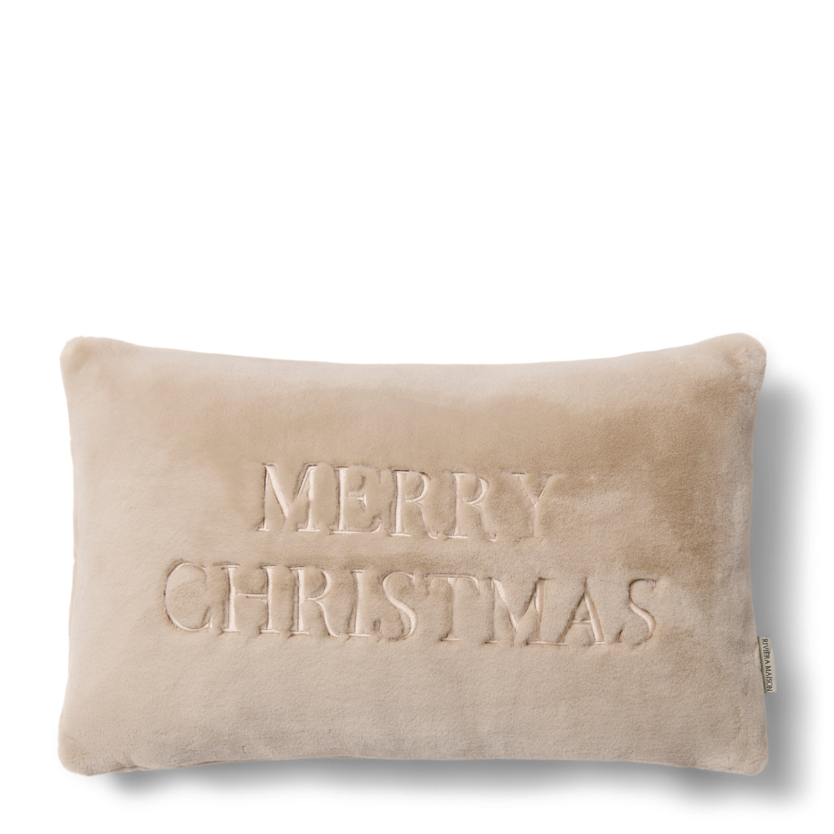 Merry Christmas Faux Fur Pillow 50x30