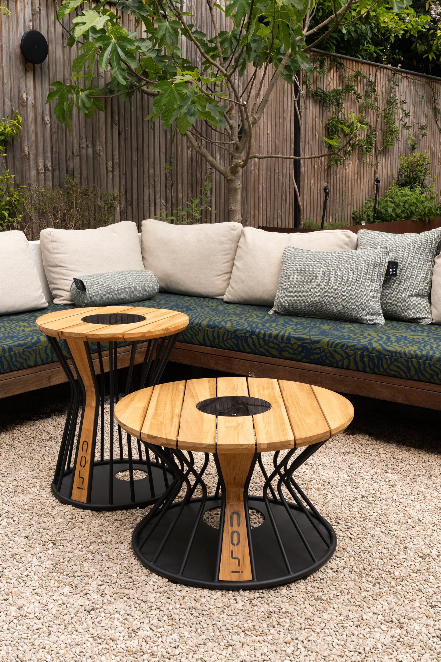 Cosilumia round teak ø 70 x 41 cm