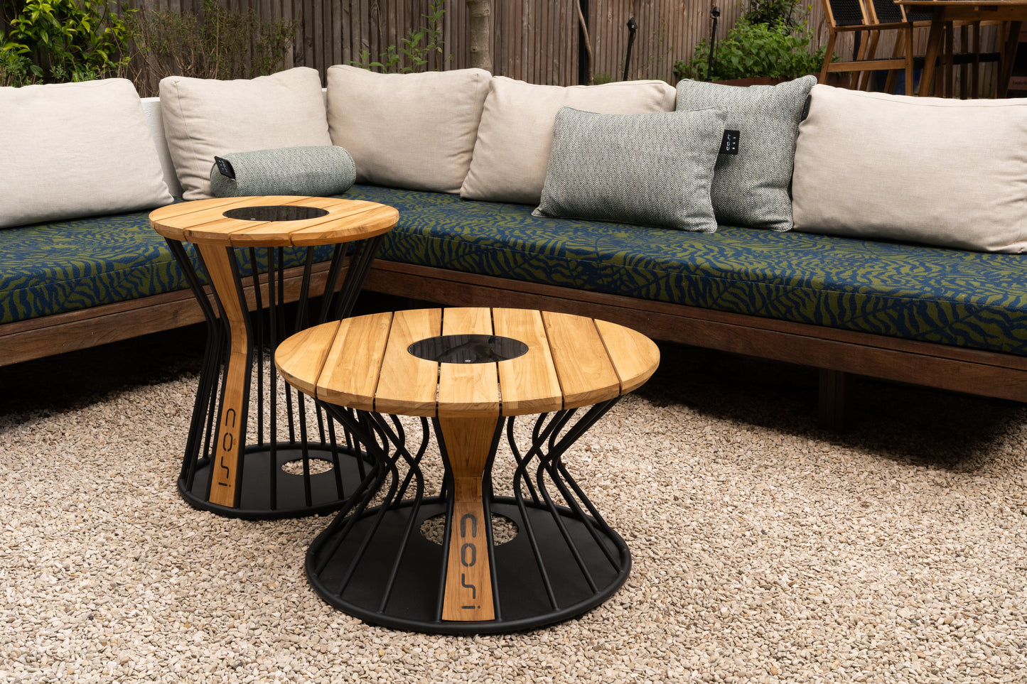 Cosilumia round teak ø 70 x 41 cm