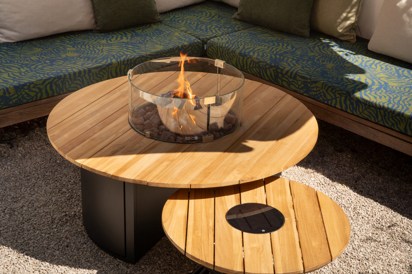 Cosilumia round teak ø 70 x 41 cm