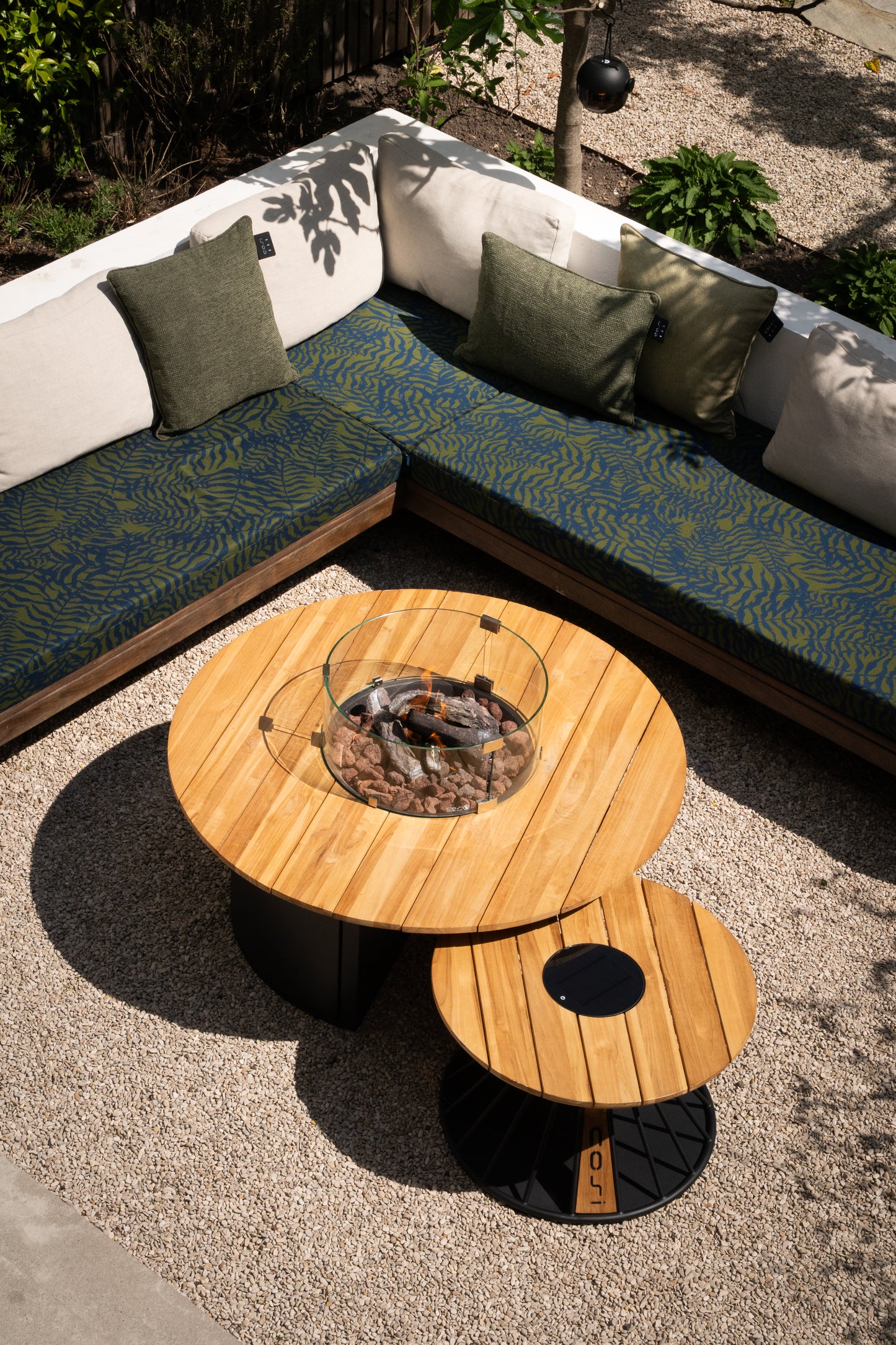 Cosilumia round teak ø 70 x 41 cm