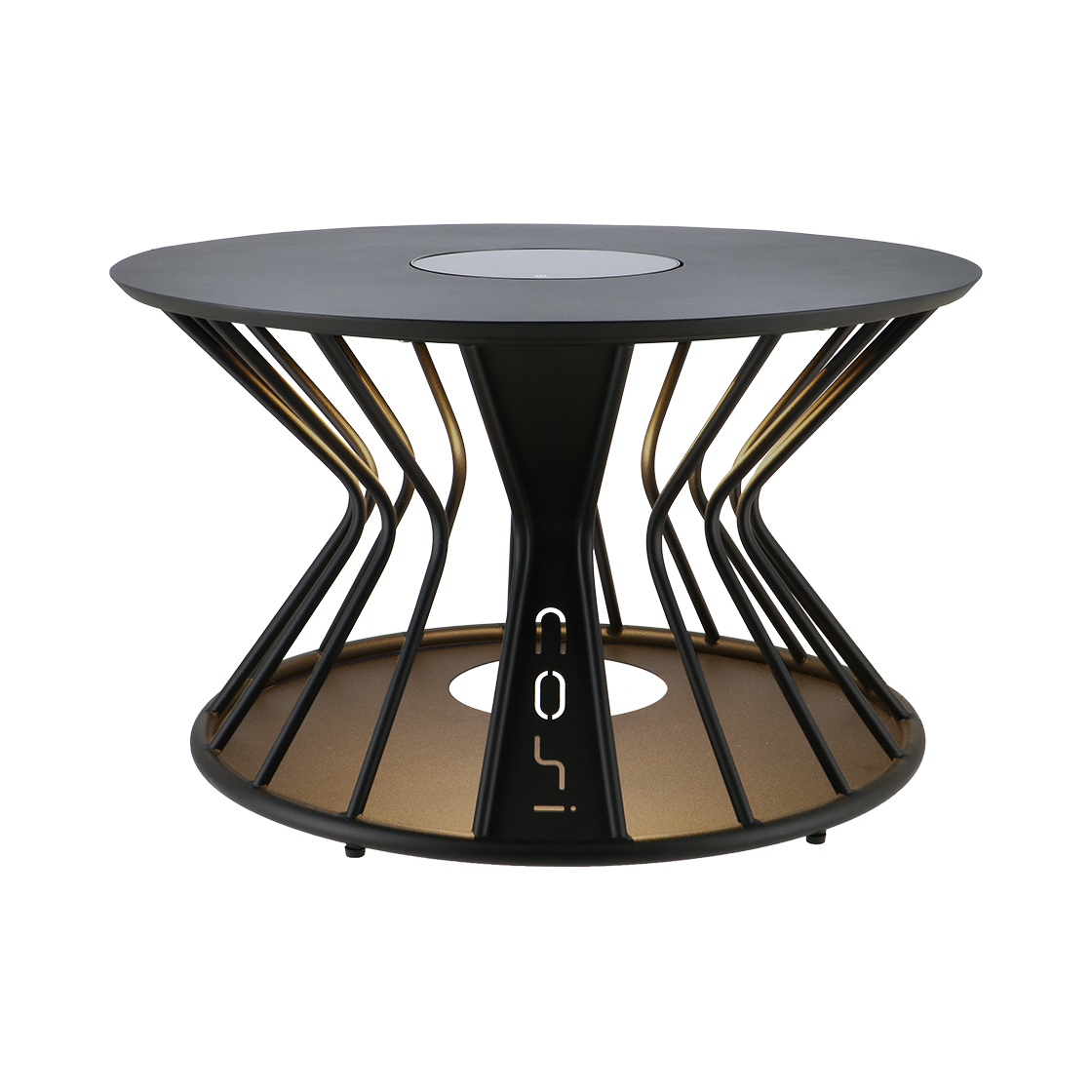 Cosilumia round black ø 70 x 41 cm