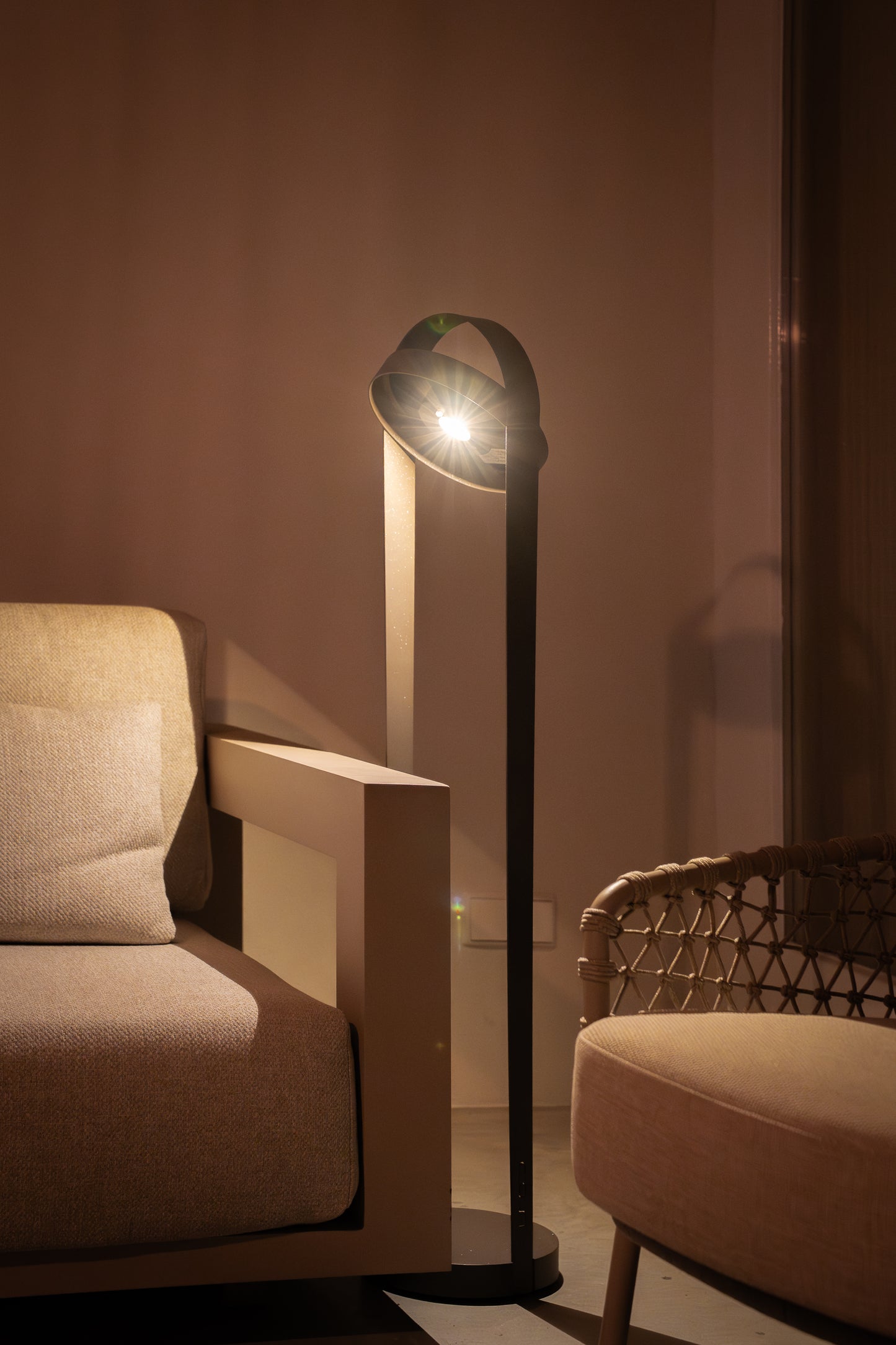 Cosilura floor lamp M espresso brown