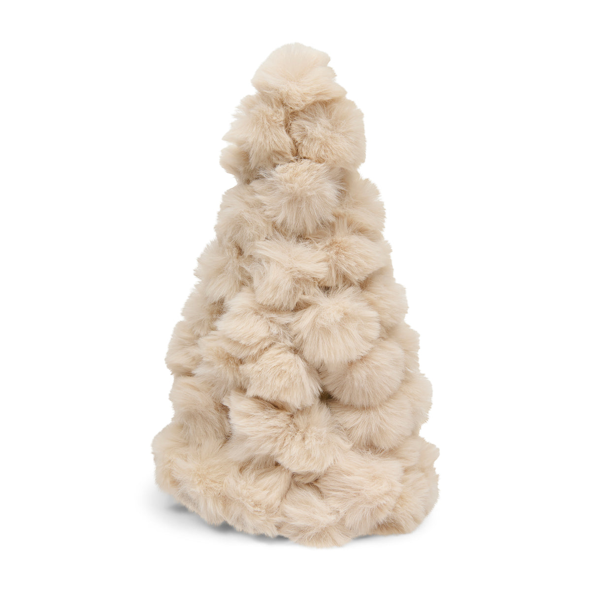 Furry Pom Pom Christmas Tree S
