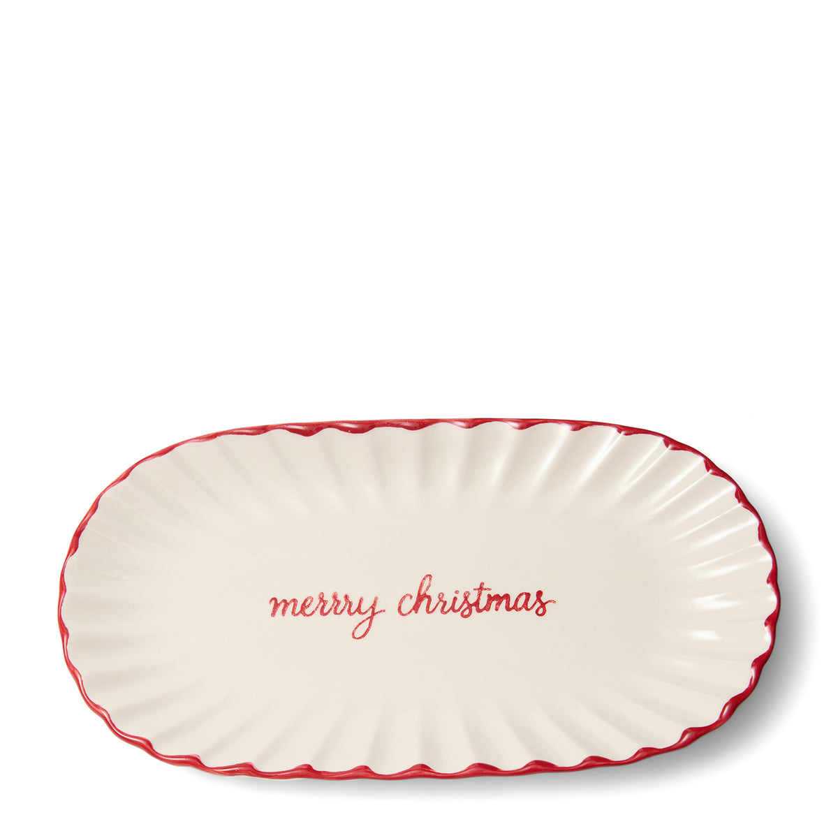 Merry Christmas Serving Plate