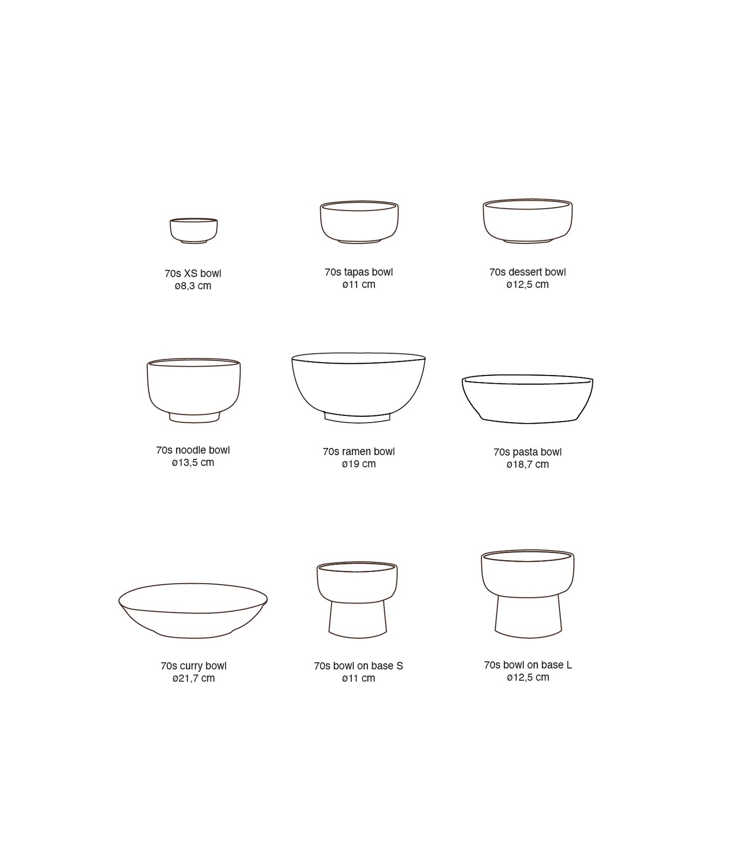 70s ceramics: tapas bowl, tide