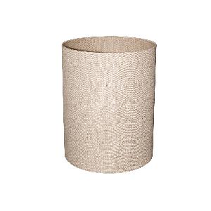 Rivvo Natural cotton linen lampshade round high