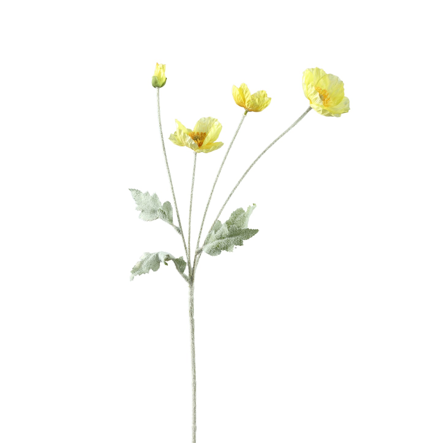 Zijdebloem Poppy Spray