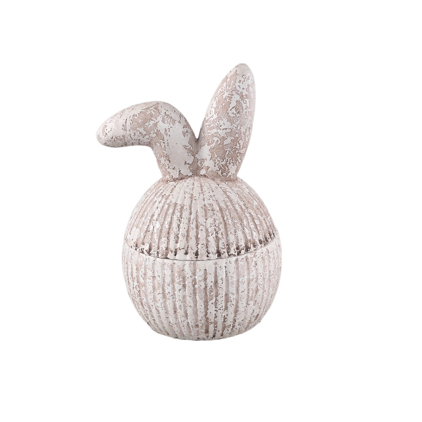 Oren Cream egg with ears shaped cement storage box