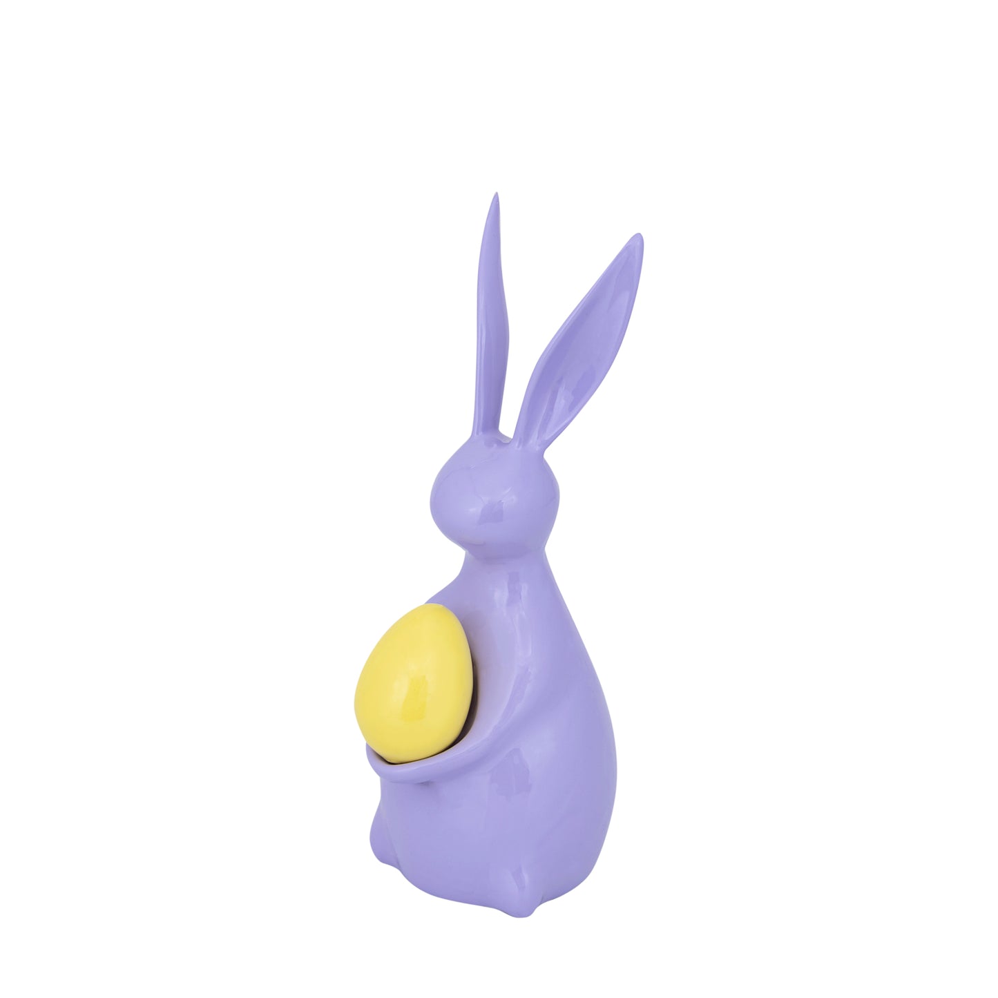 Saedee rabbit statue with egg