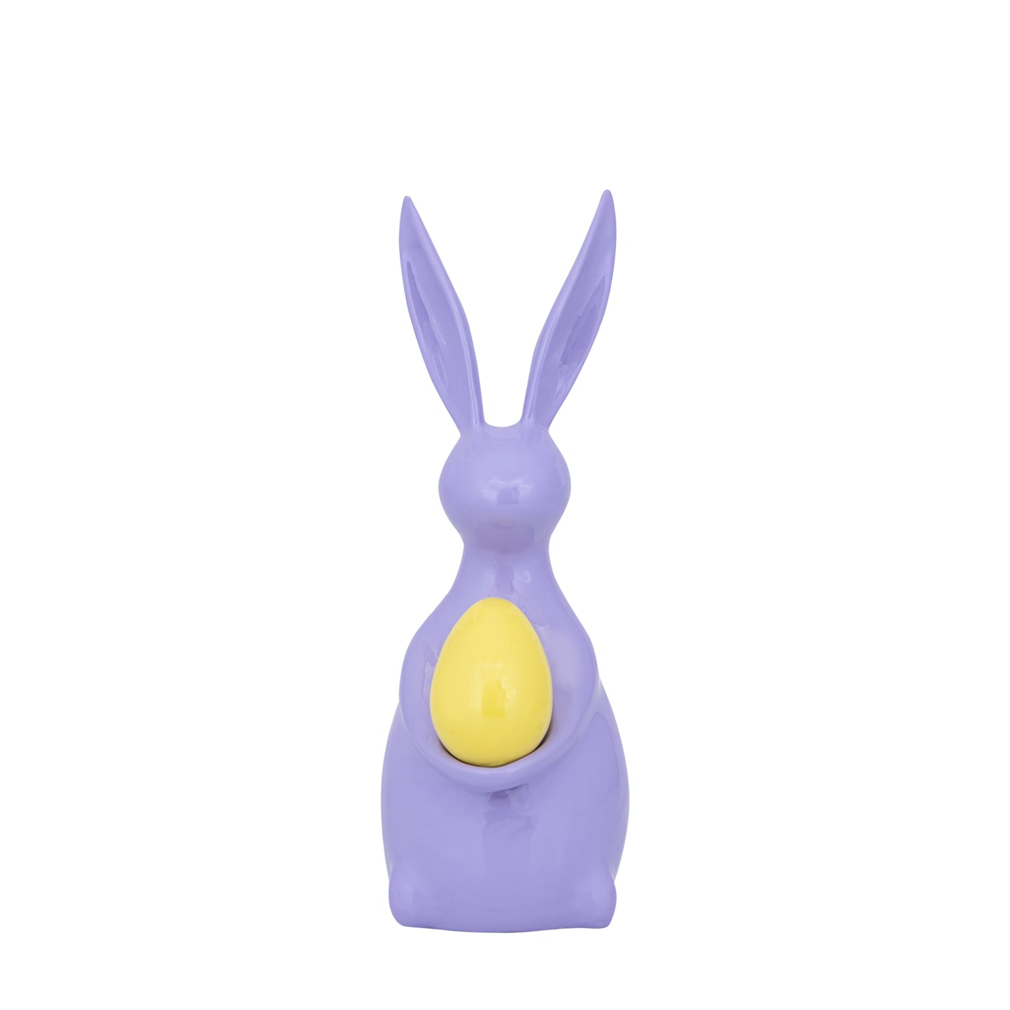 Saedee rabbit statue with egg