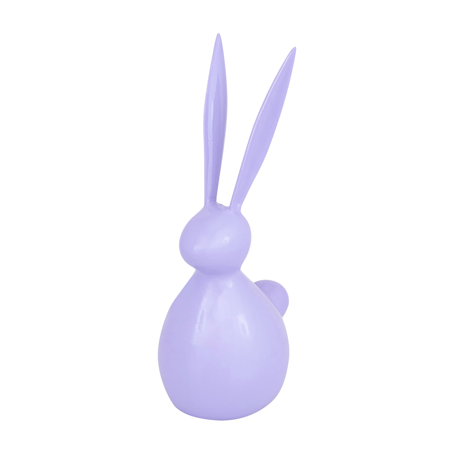 Zariah Light Pink casted alu rabbit statue XL
