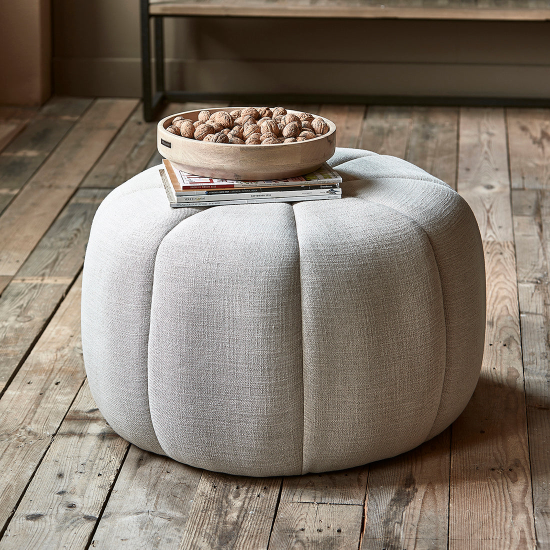 Falcone Stool Lin Fabulous Flax