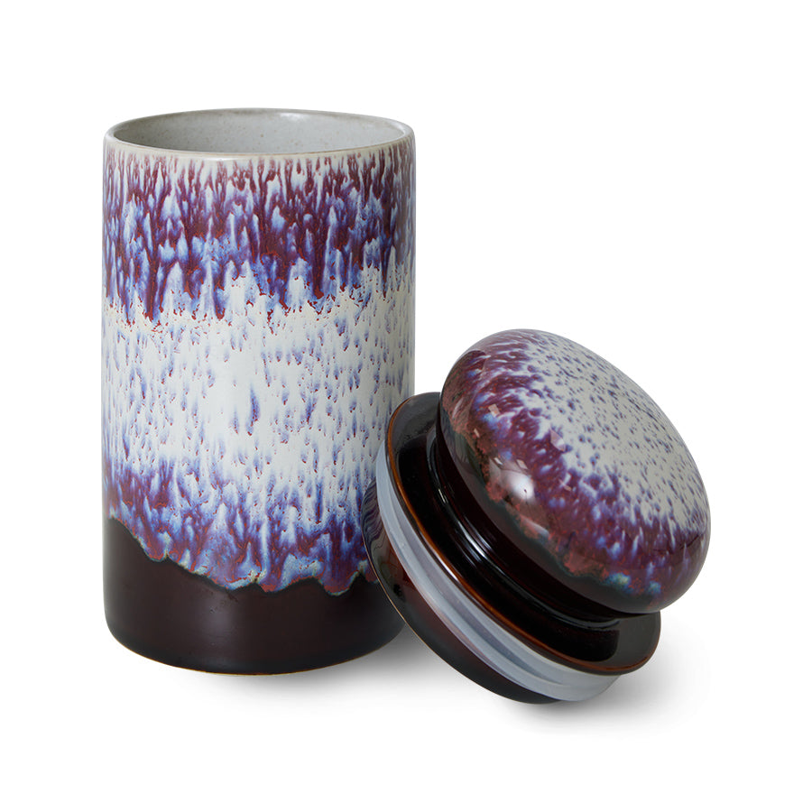 70s ceramics: storage jar, yeti