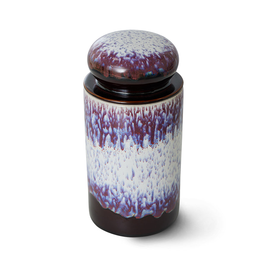 70s ceramics: storage jar, yeti