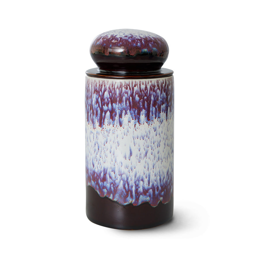 70s ceramics: storage jar, yeti