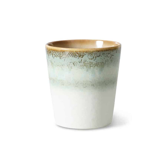 HKliving 70s ceramics: coffee mug, petal