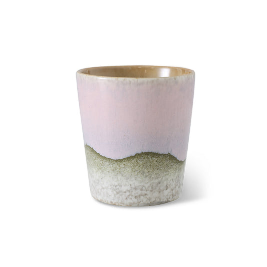 70s ceramics: coffee mug, bramble