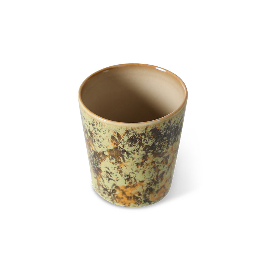 70s ceramics: coffee mug, fjord