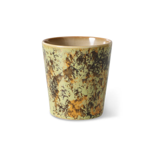 70s ceramics: coffee mug, fjord