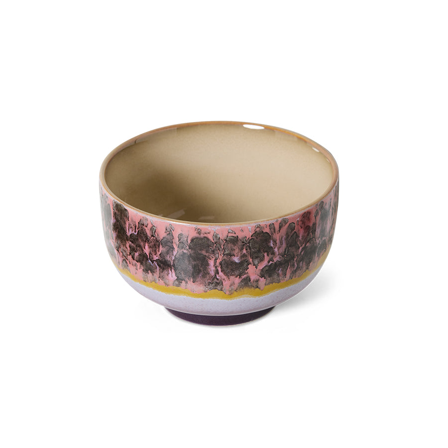 70s ceramics: noodle bowl, blast