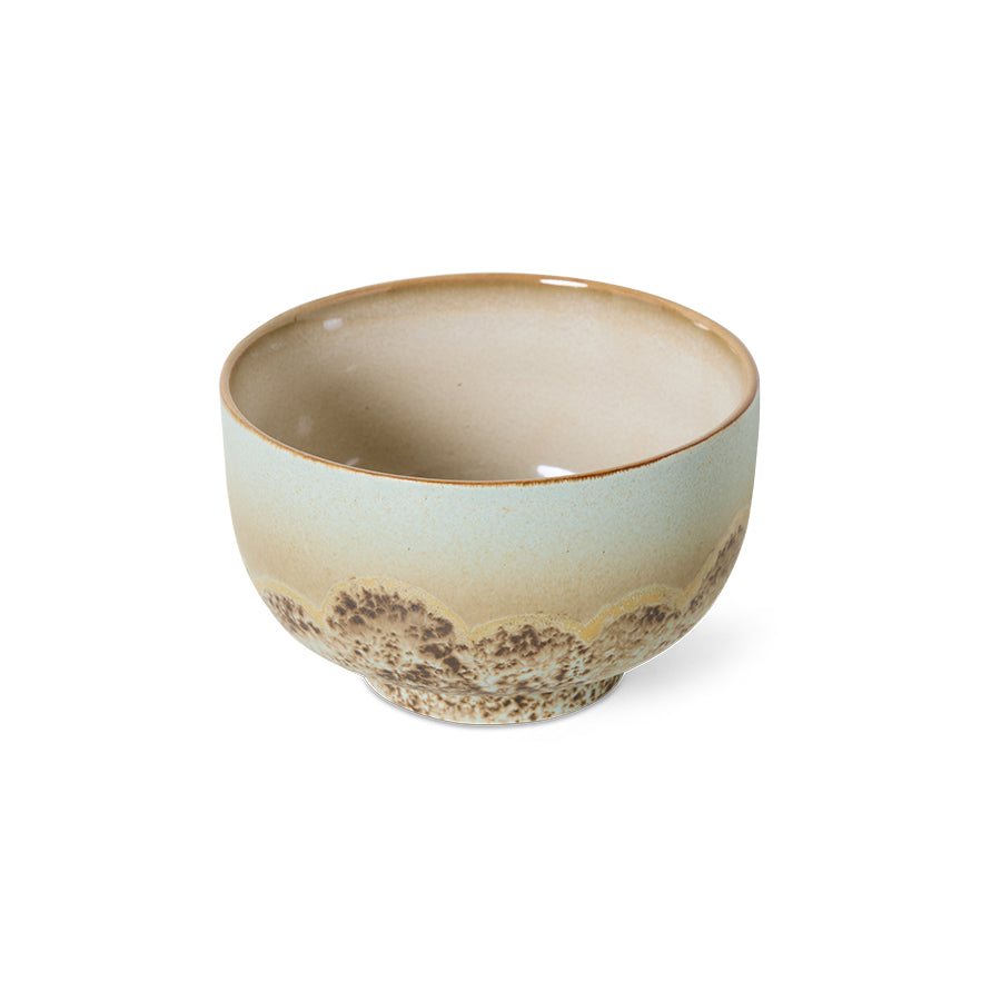 70s ceramics: noodle bowl, shell