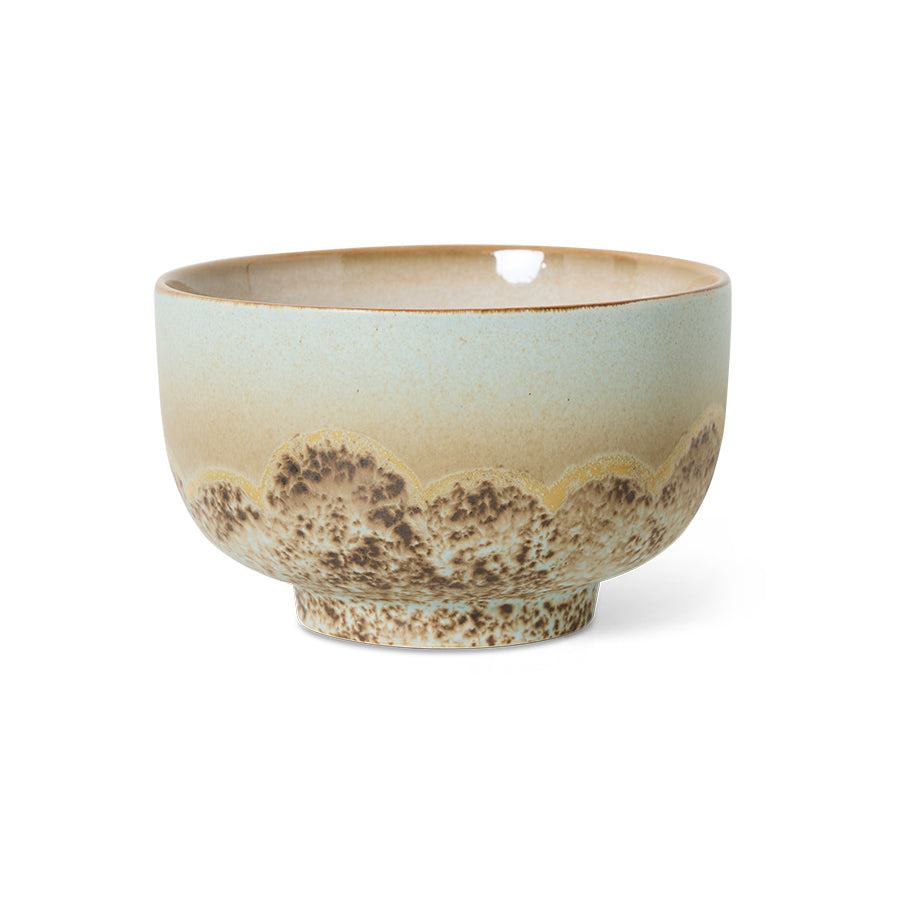 70s ceramics: noodle bowl, shell