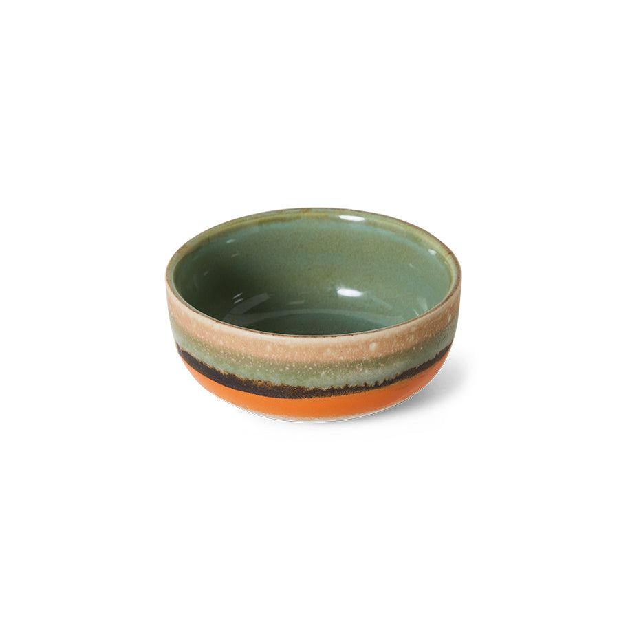 70s ceramics: tapas bowl, burst