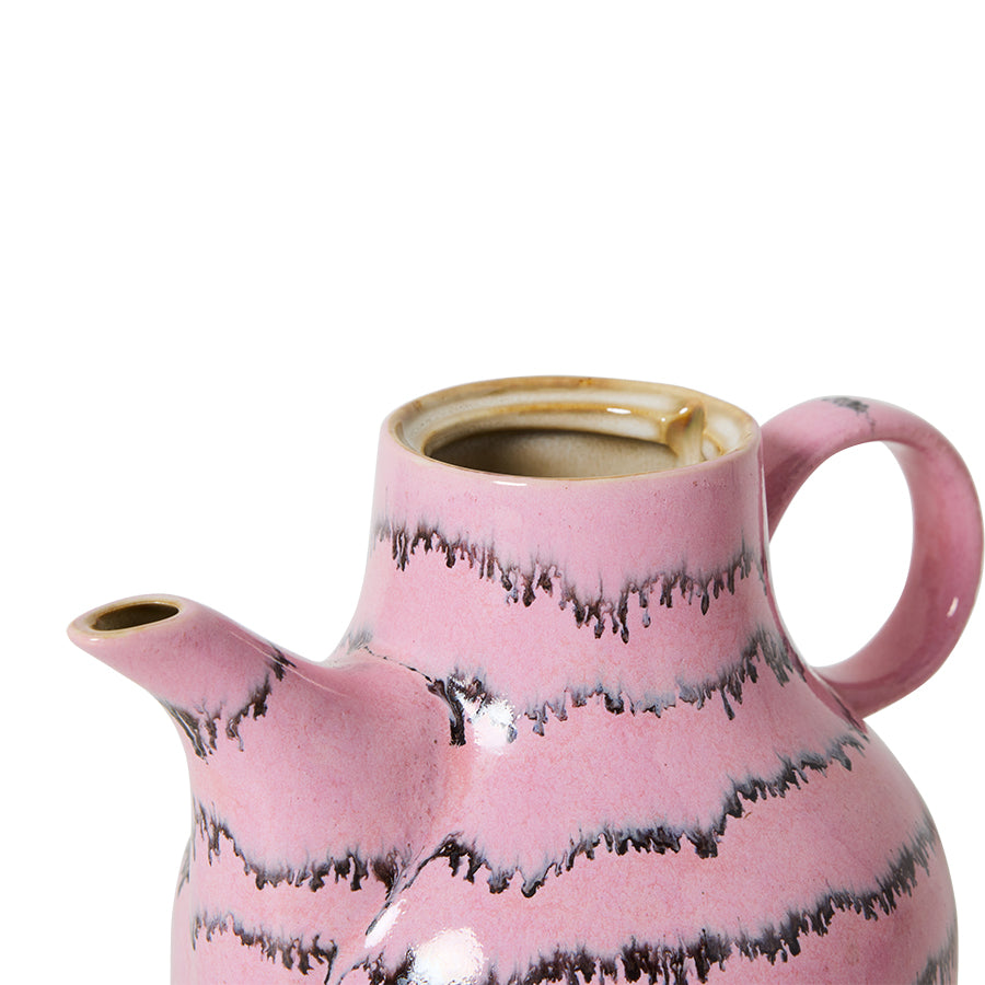 70s ceramics: coffee pot, bubble