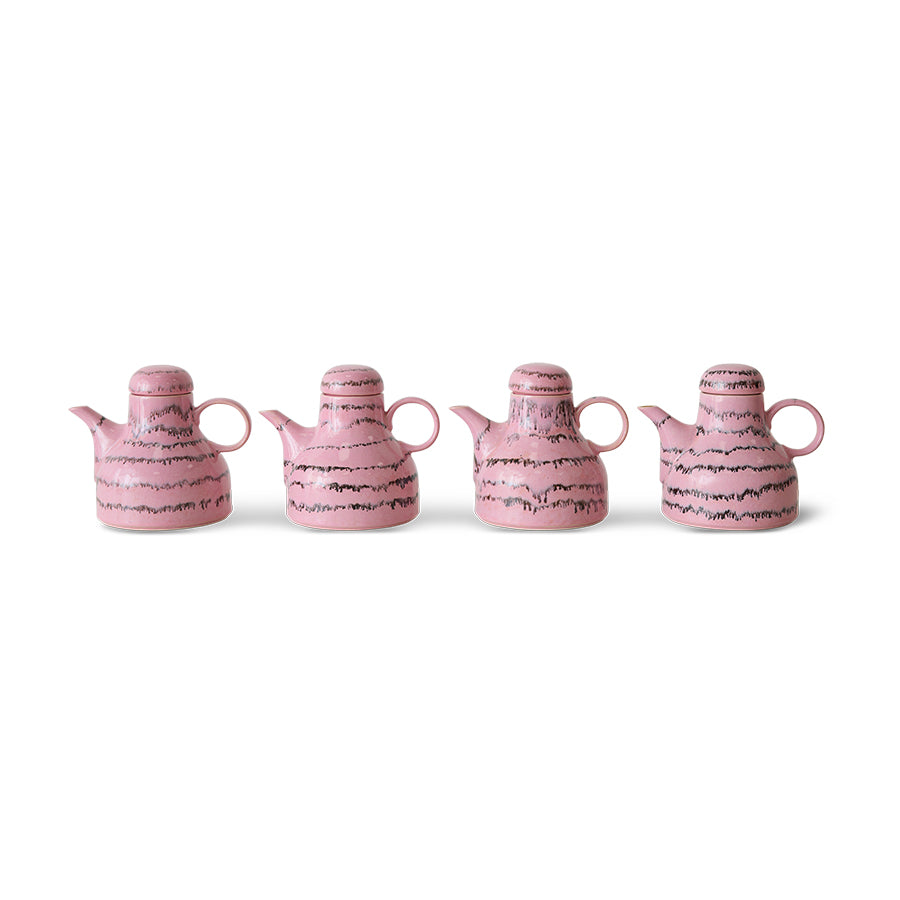70s ceramics: coffee pot, bubble