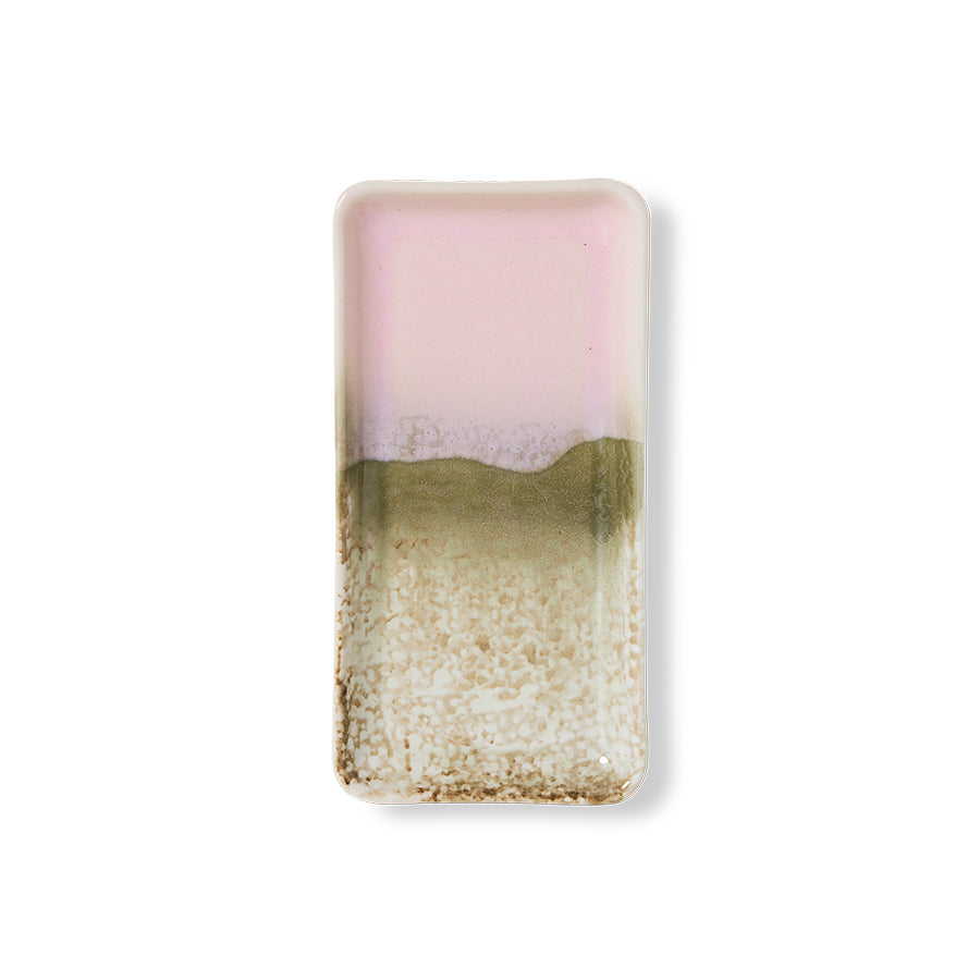 70s ceramics: small tray, muse