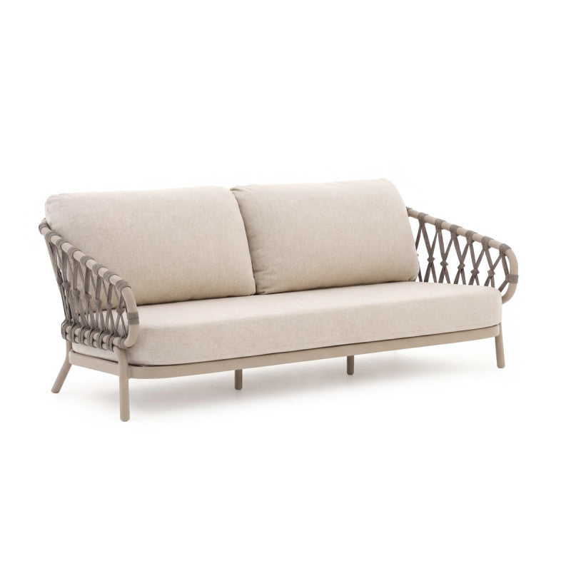 Natal Lounge 3-Seater Champagne