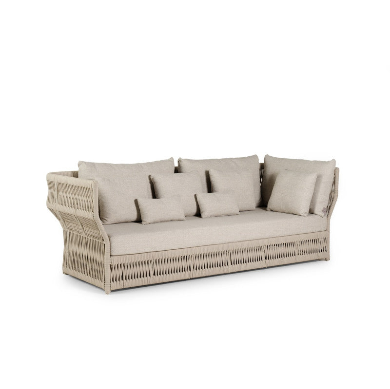 Hacienda Lounge 3-Seater Creme White