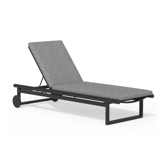 Oasis Sun Lounger Aluminium Charcoal