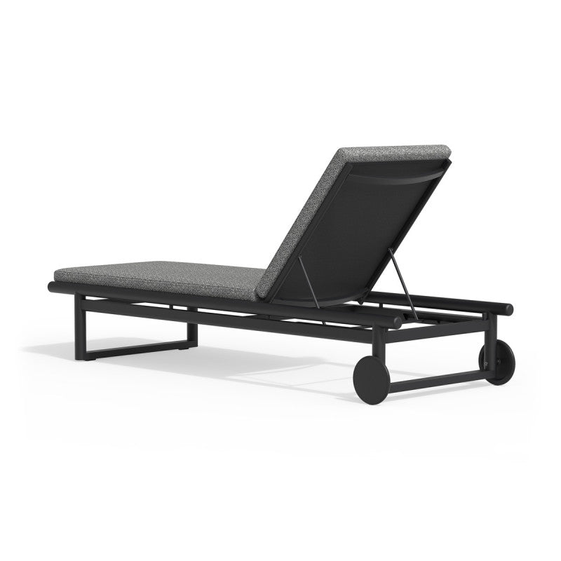 Oasis Sun Lounger Aluminium Charcoal