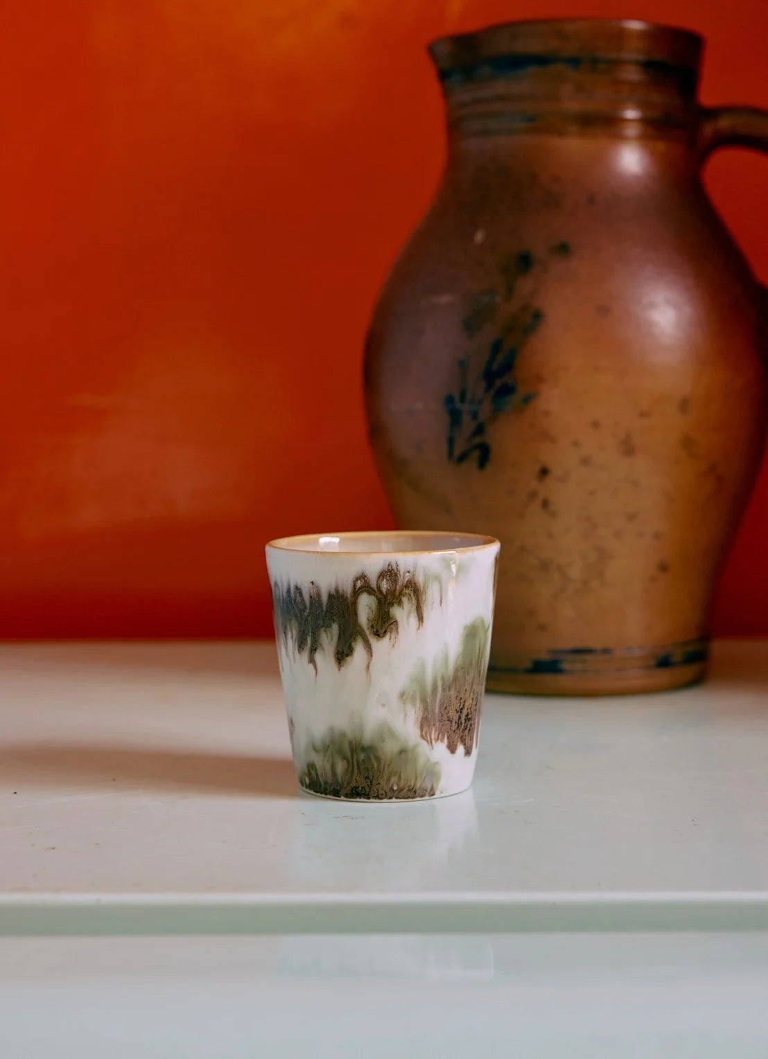 70s ceramics: coffee mug, tide