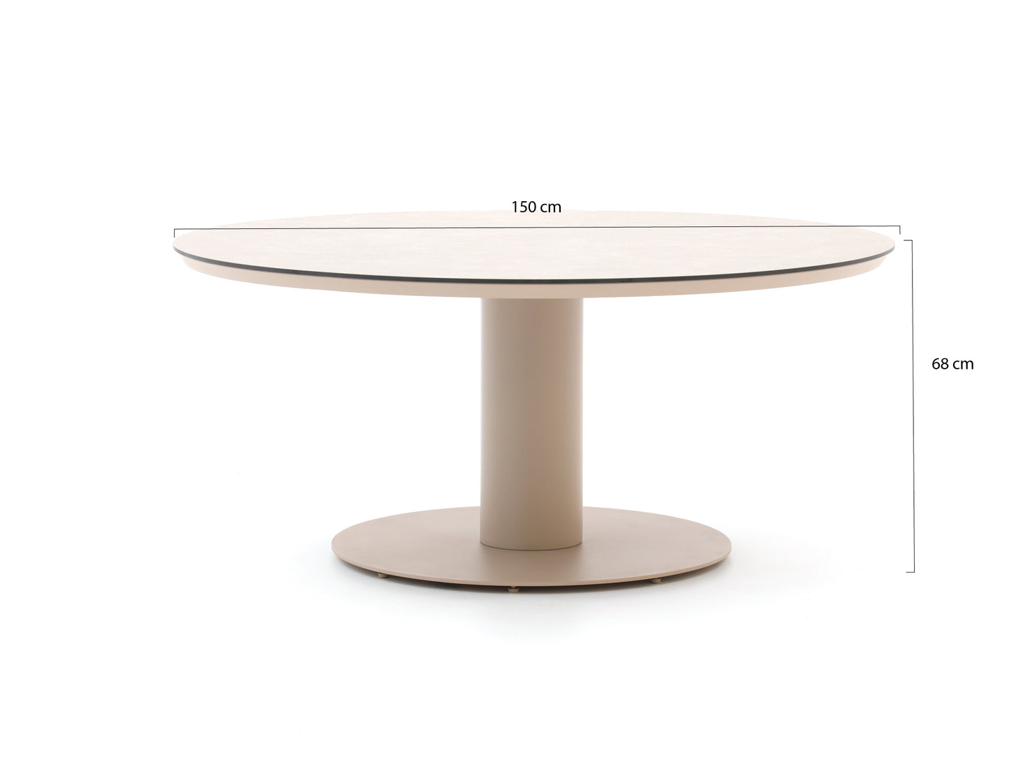 Tierra Outdoor Natal/Moreno ø 150cm low dining tuinset 5-delig