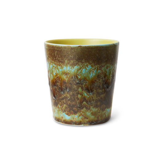 70s ceramics: coffee mug tidal
