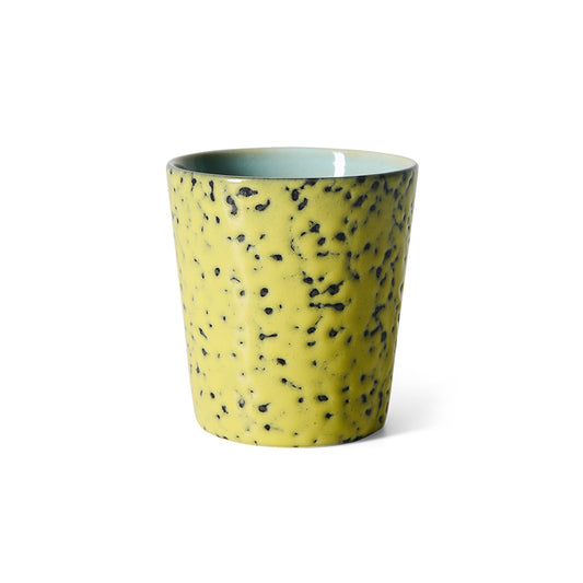 70s ceramics: coffee mug corn