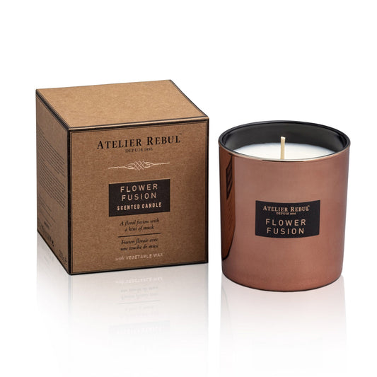 Flower Fusion Scented Candle - 210 Gr New